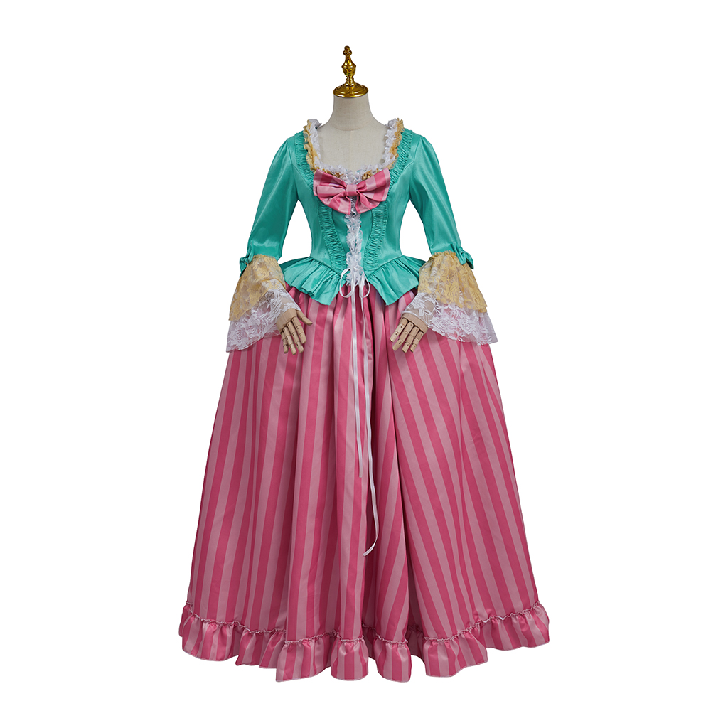 Medieval Renaissance Dress Women - Marie Antoinette Gaun Pesta Barok Rococo