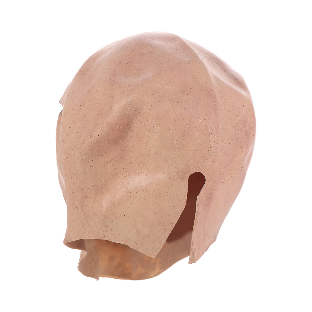 Latex Alien Mask Realistic - Topeng Slenderman Halloween Pria Tanpa Wajah,