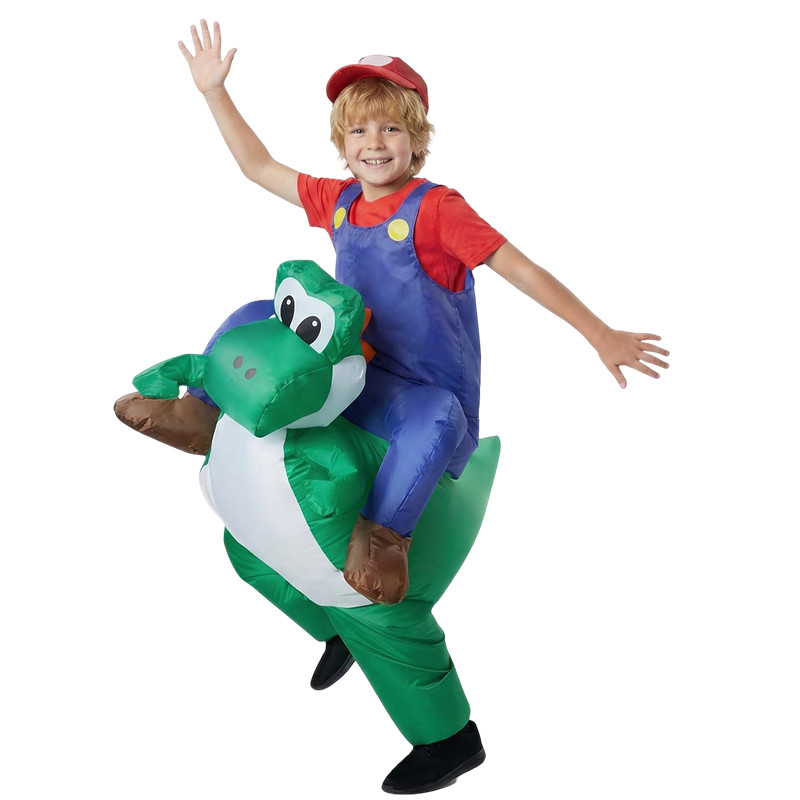 Inflatable Dinosaur Costume Adult - Kostum Pertunjukan Pesta Dewasa Anak-anak Pakaian