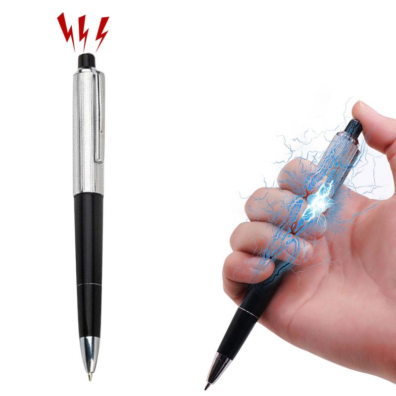 Shock Pen Prank Toy - Pen peredam kejut elektrik, pena mainan