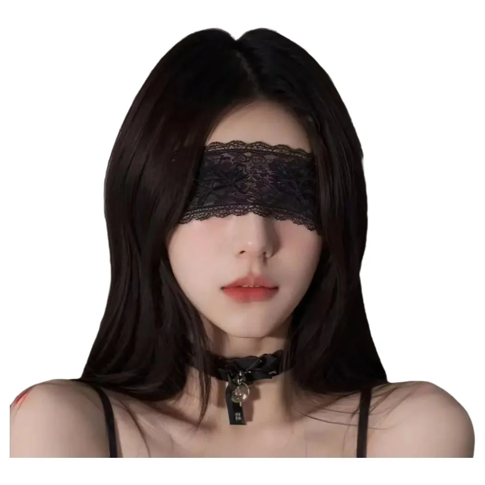 Party Supplies - Penutup Mata Renda Seksi Motif Bunga