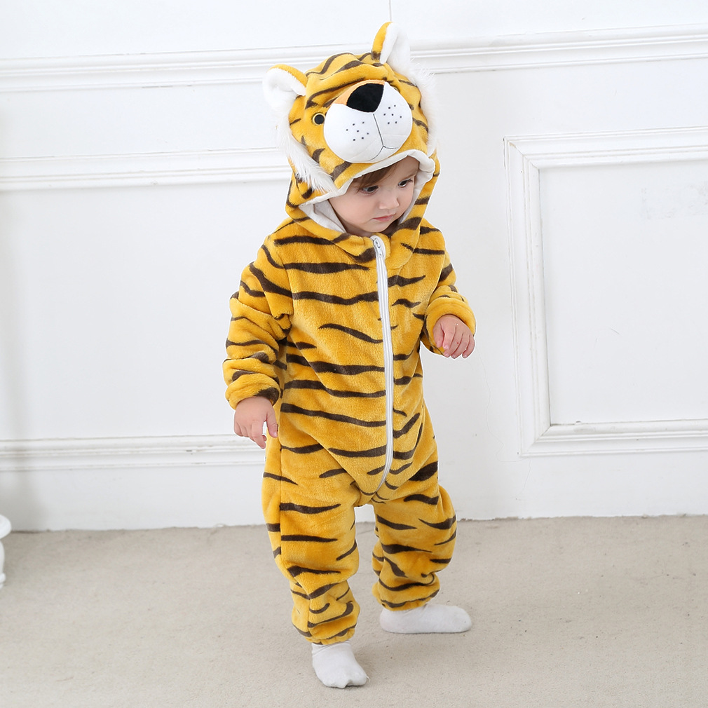 Spiderman Jumpsuit Kids - Romper Bayi Cosplay Anak-anak Flanel Musim