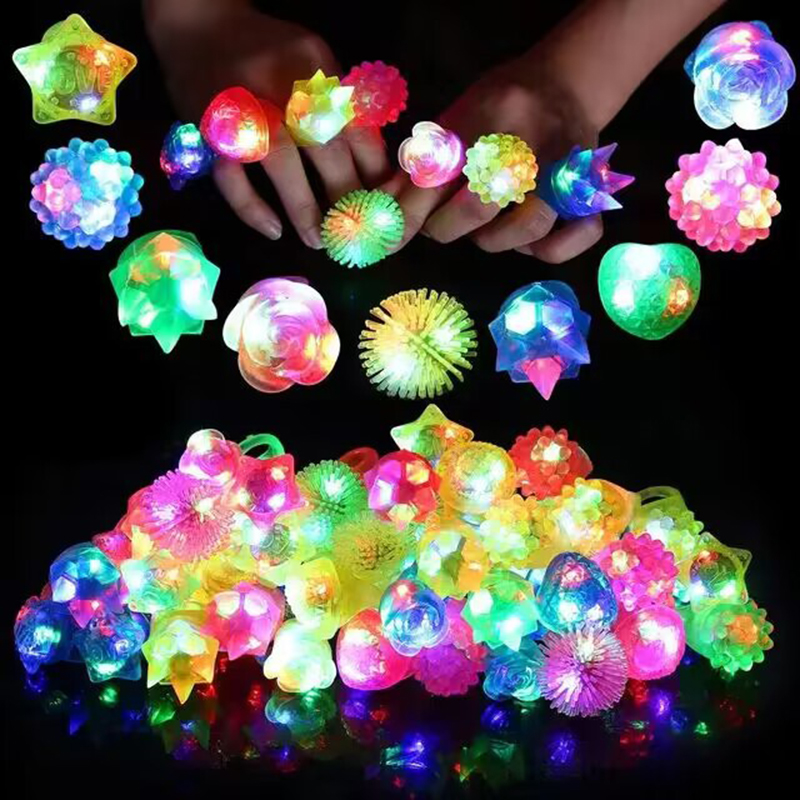 Glow In The Dark Party Glasses - Lampu cincin LED menyala dalam gelap,