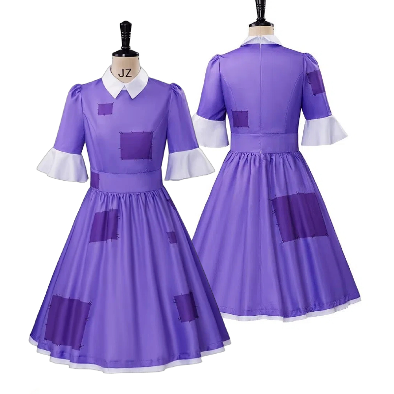 Medieval Renaissance Dress Women - Gaun Cosplay The Circus Jax Gaun