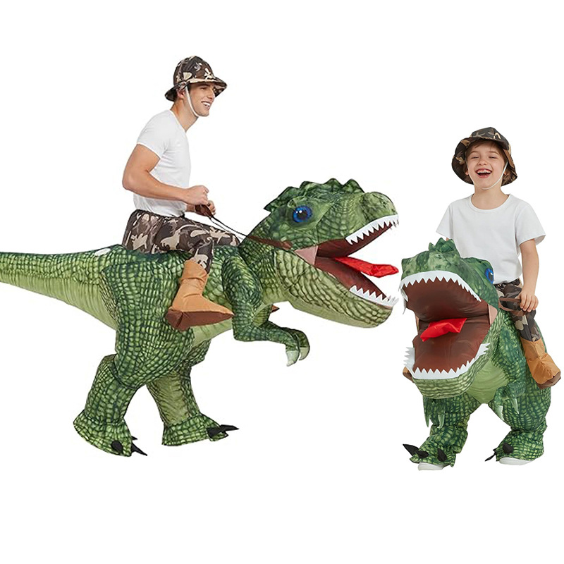 Inflatable Dinosaur Costume Adult - Kostum Tyrannosaurus rex tiup terbaru yang