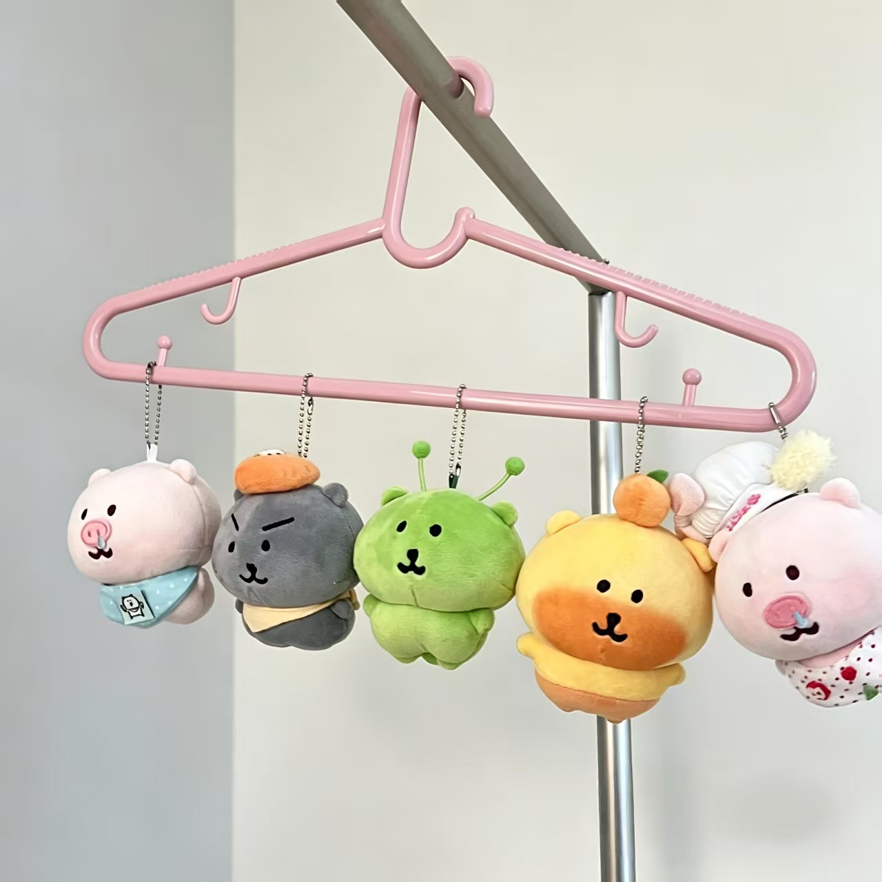 Prank Toys - Gantungan Kunci Boneka Beruang Gemuk, Boneka