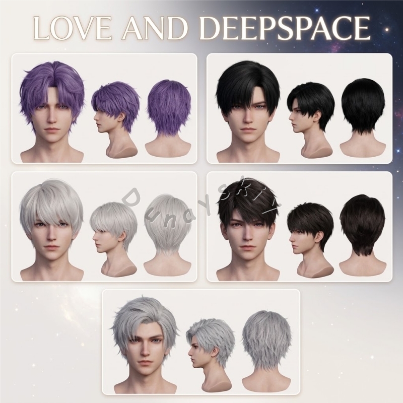 Anime Cosplay Wig Heat Resistant - Wig Cosplay Love And Deepspace ​