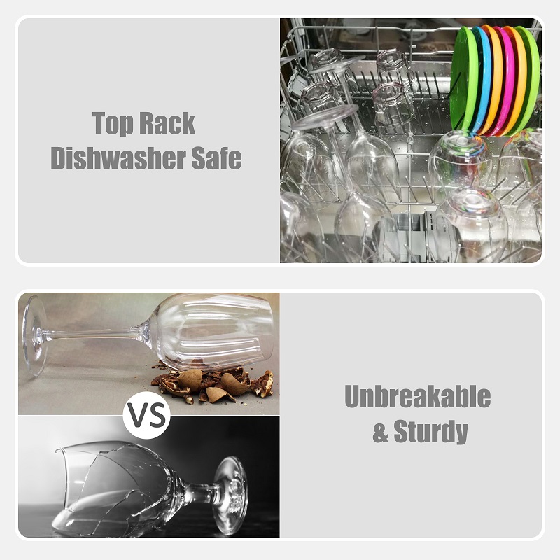 MICHLEY 2/4/6 buah kacamata an - Glow In The Dark Party Glasses ulasan dan harga