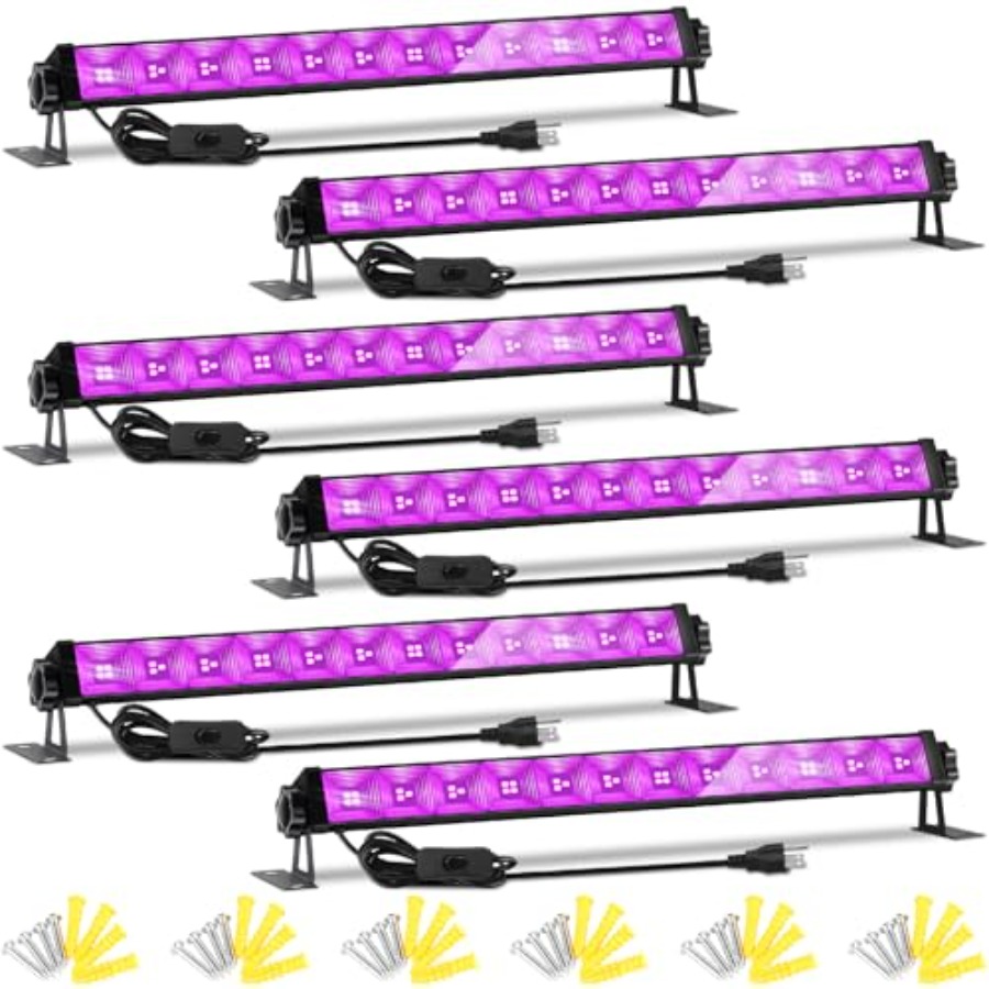 Paket 4W LED Black Light Bar,  - Party Supplies ulasan dan harga