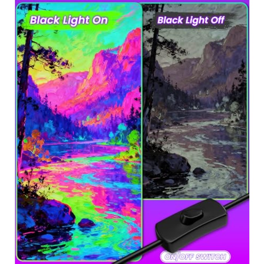 Paket 4W LED Black Light Bar,  - Party Supplies ulasan dan harga