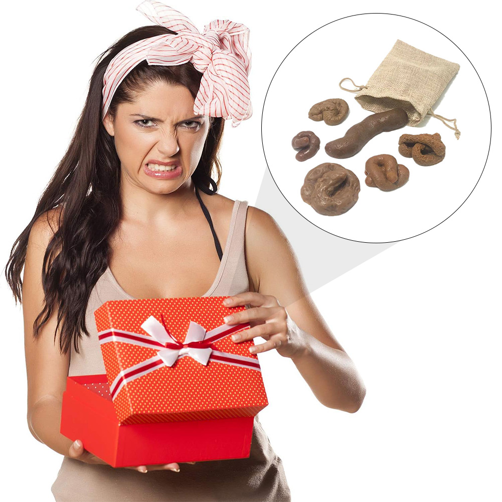 6 Buah/Set Mainan Prank Kotora - Fake Poop Gag Gift ulasan dan harga