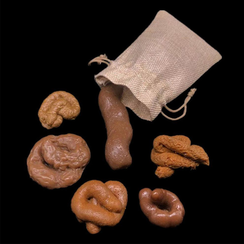 6 Buah/Set Mainan Prank Kotora - Fake Poop Gag Gift ulasan dan harga