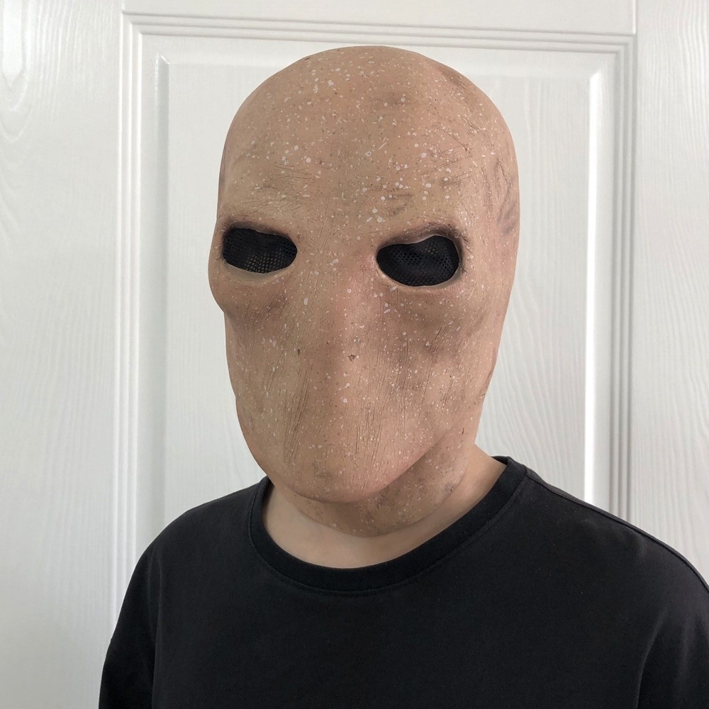 Masker Ramping Halloween Pria  - Latex Alien Mask Realistic ulasan dan harga