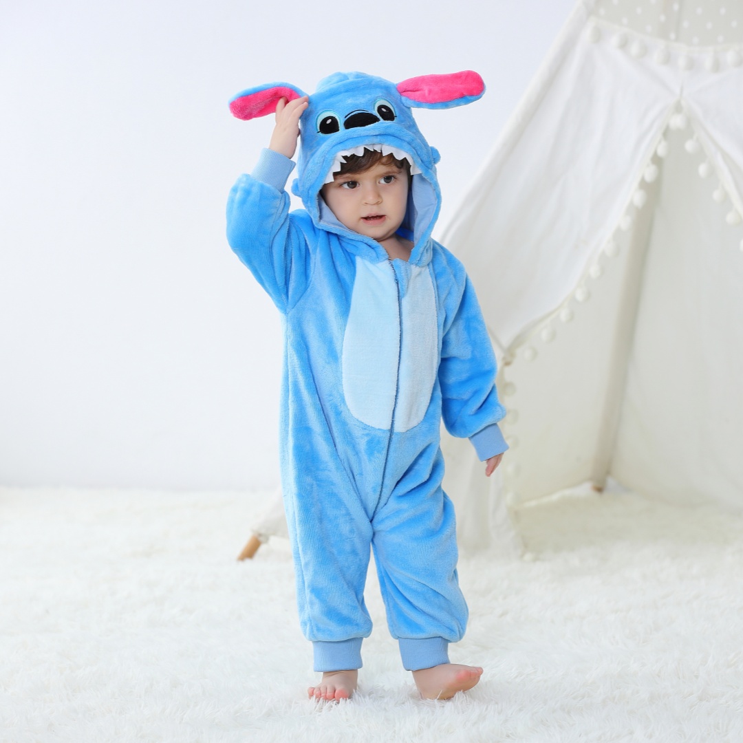 Romper Kartun Stitch Kigurumi  - Spiderman Jumpsuit Kids ulasan dan harga