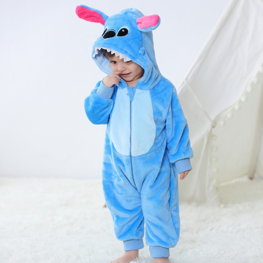 Romper Kartun Stitch Kigurumi  - Spiderman Jumpsuit Kids ulasan dan harga
