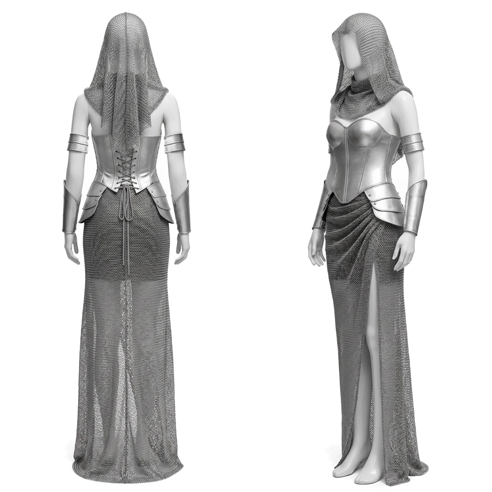 Gaun Mewah Cosplay Ksatria Wan - Medieval Renaissance Dress Women ulasan dan harga