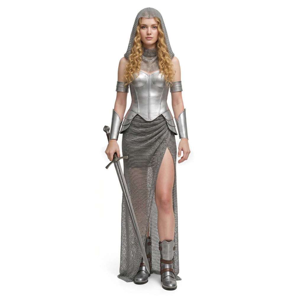 Gaun Mewah Cosplay Ksatria Wan - Medieval Renaissance Dress Women ulasan dan harga