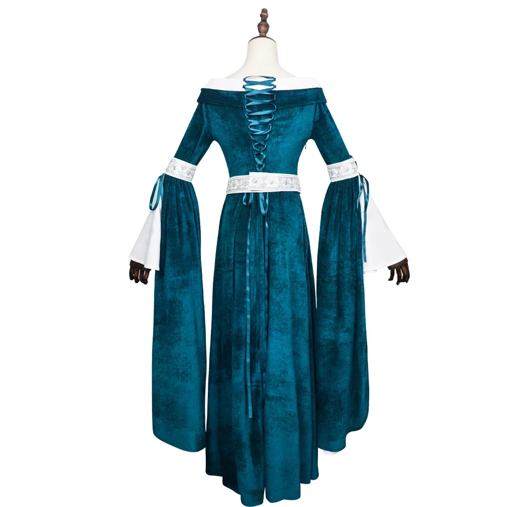 Gaun Gaya Elf Abad Pertengahan - Medieval Renaissance Dress Women ulasan dan harga