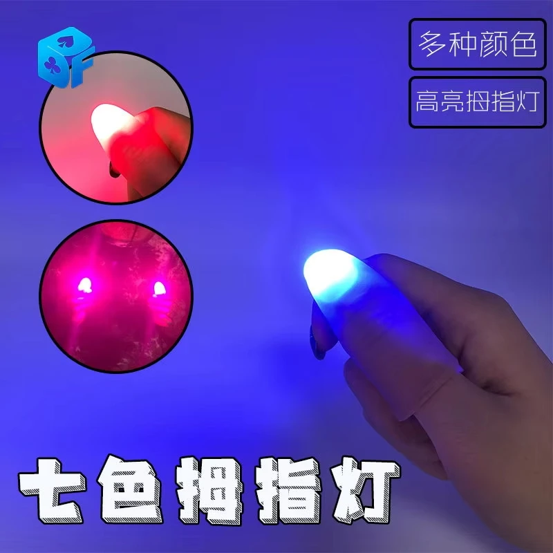 Set Lampu Profesional Kualitas - Thumb Tip Magic Trick Set ulasan dan harga