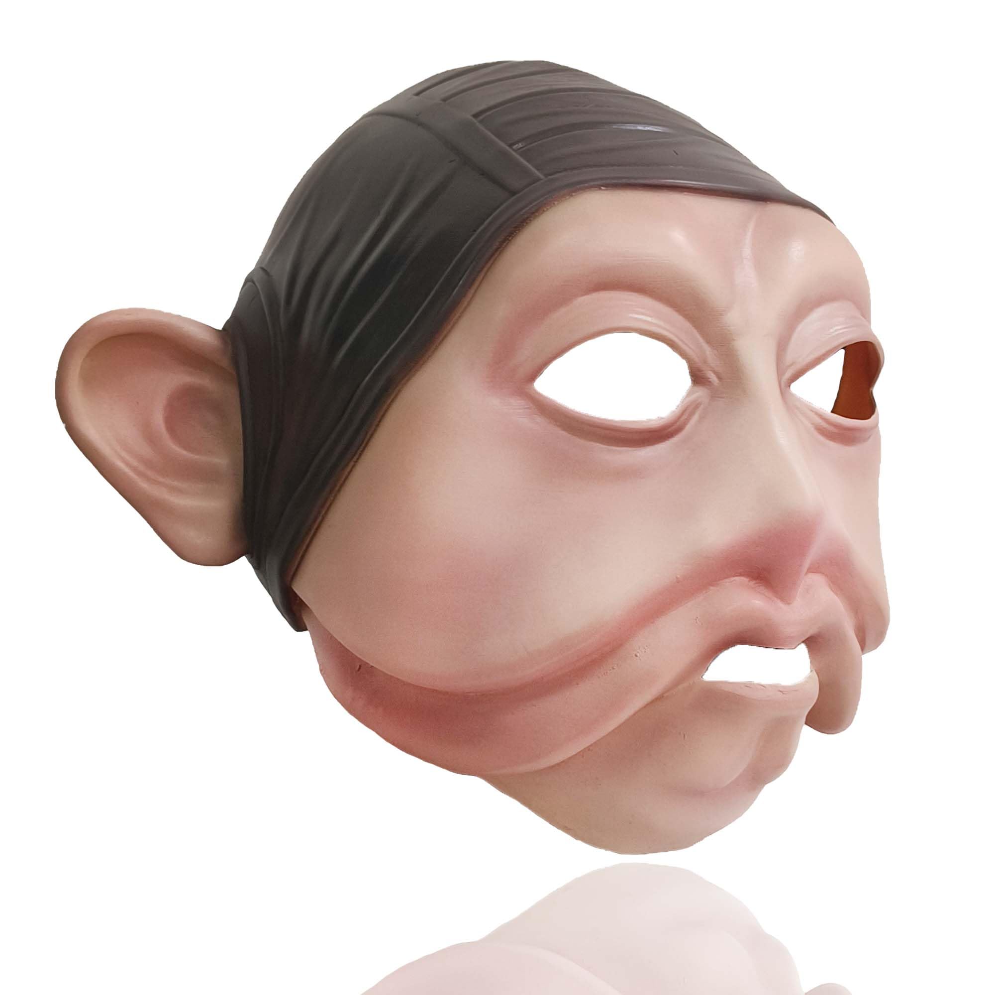Nien masker lateks Nunb kepala - Latex Alien Mask Realistic ulasan dan harga