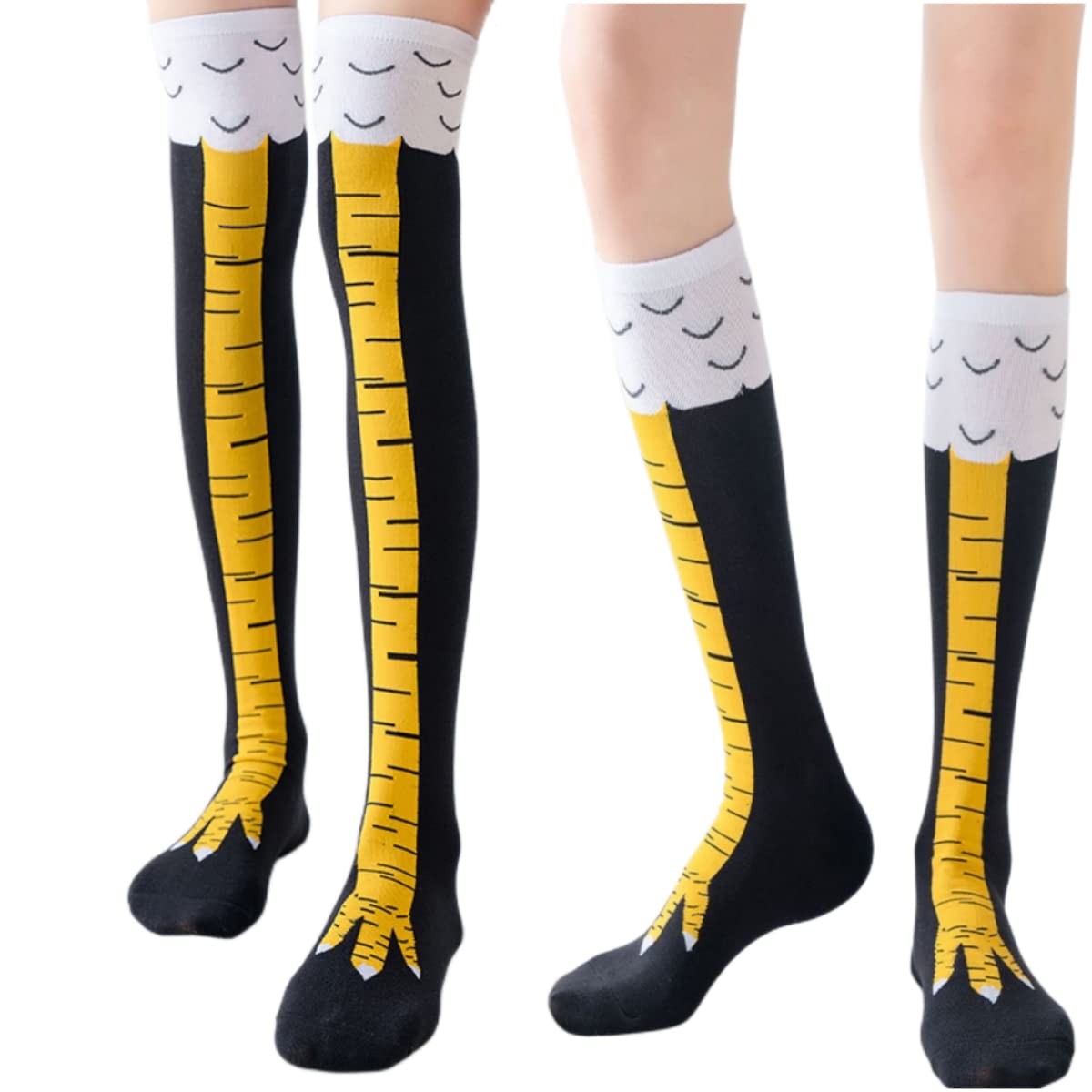 1/2 pasang Kaus Kaki Setengah  - Funny Chicken Leg Socks ulasan dan harga