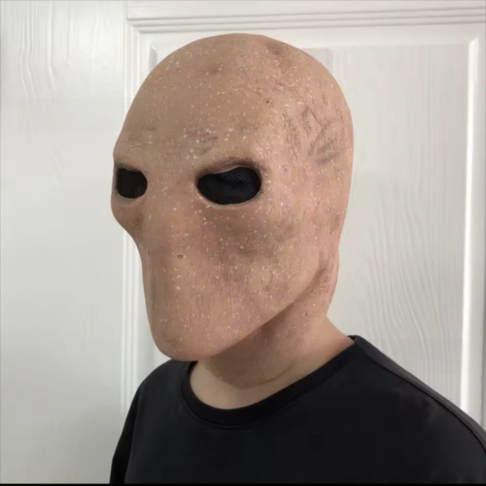 Masker Ramping Halloween Pria  - Latex Alien Mask Realistic ulasan dan harga