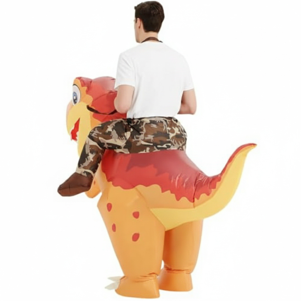 Kostum T-Rex Dinosaurus Tiup D - Costumes ulasan dan harga