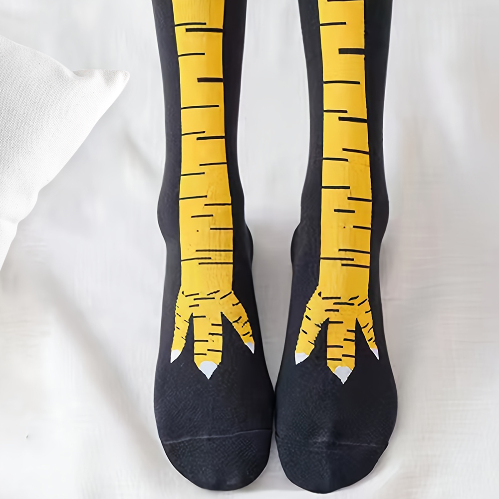1/2/5/10 Pasang Kaus Kaki Wani - Funny Chicken Leg Socks ulasan dan harga