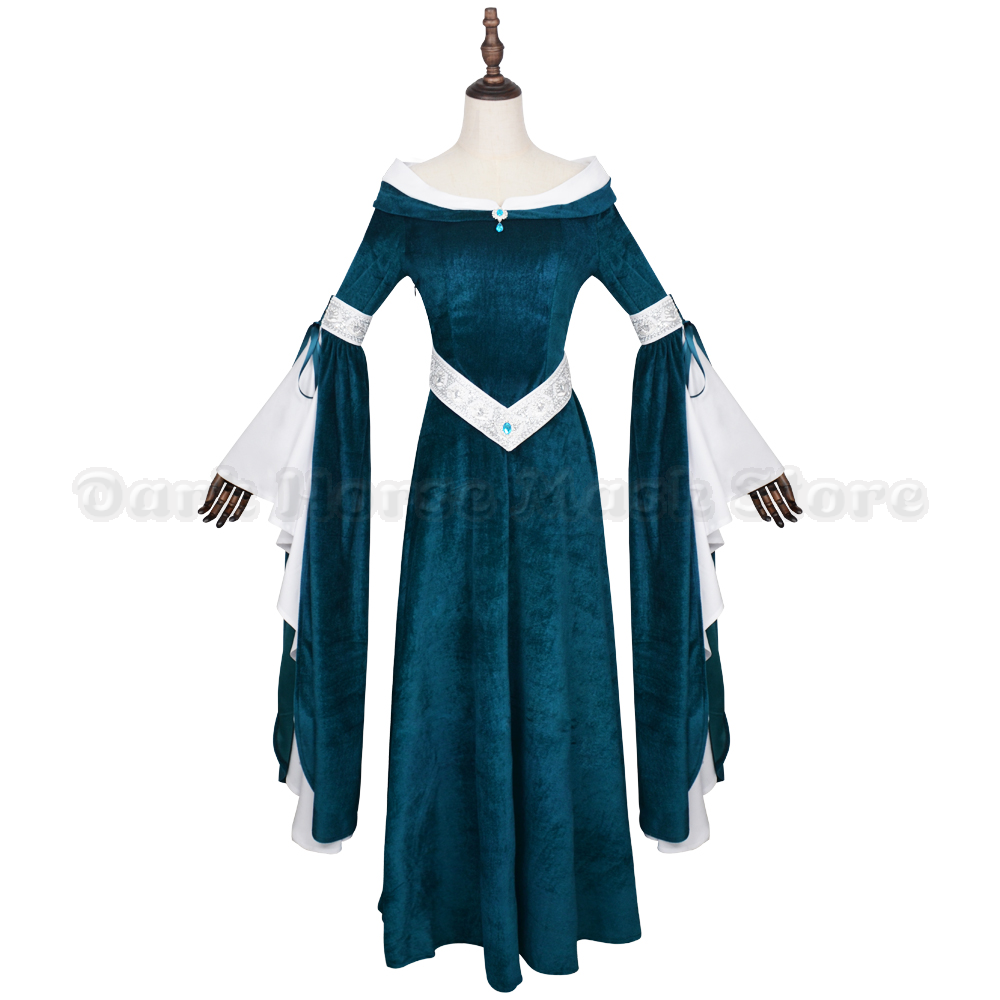 Kostum Abad Pertengahan Gaya E - Medieval Renaissance Dress Women ulasan dan harga