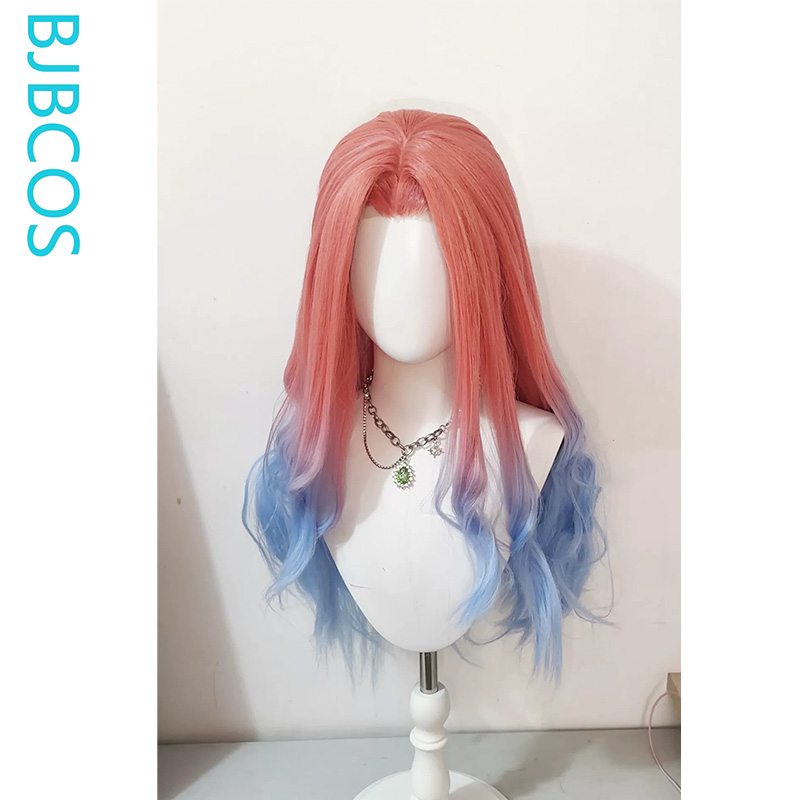 Wig yang ditata ‌ Wig Cosplay  - Anime Cosplay Wig Heat Resistant ulasan dan harga