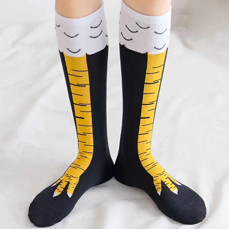 1/5/15 Pasang Kaus Kaki Wanita - Funny Chicken Leg Socks ulasan dan harga