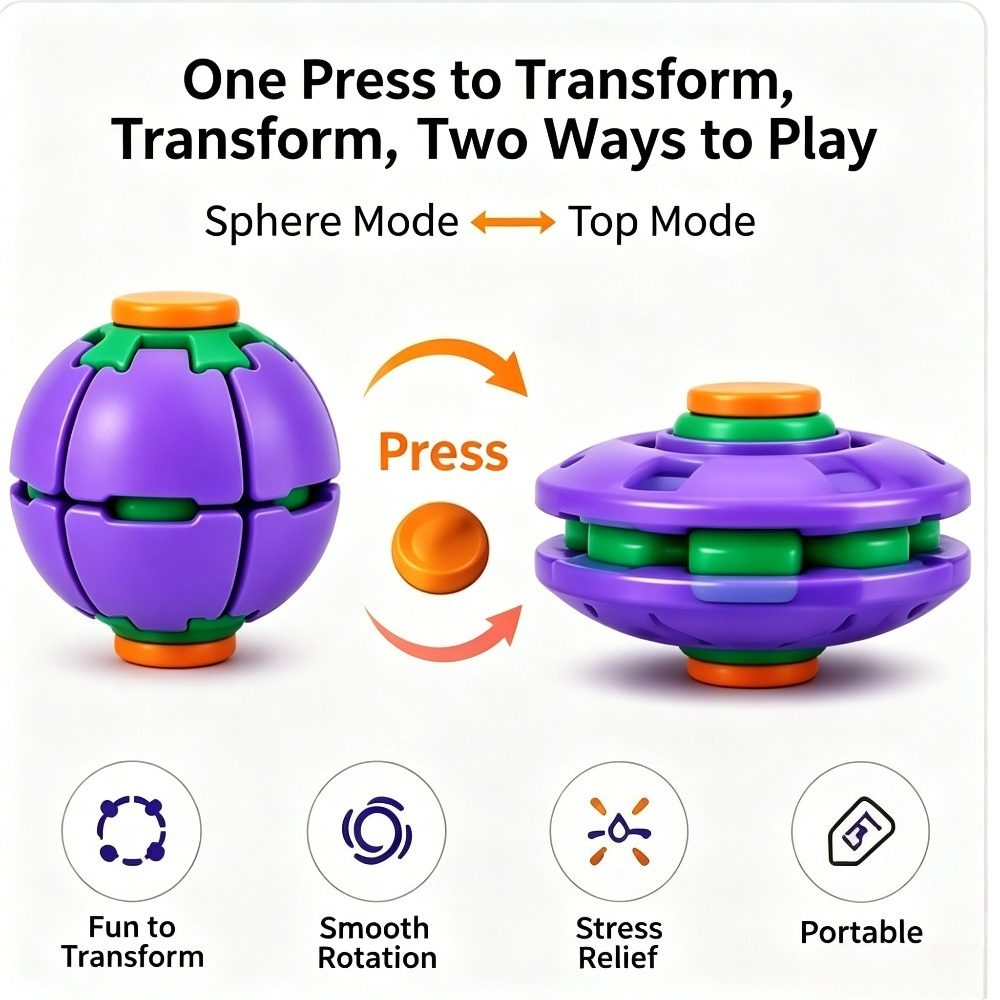 Bola Fidget Spinner yang Dapat - Novelty Gifts ulasan dan harga