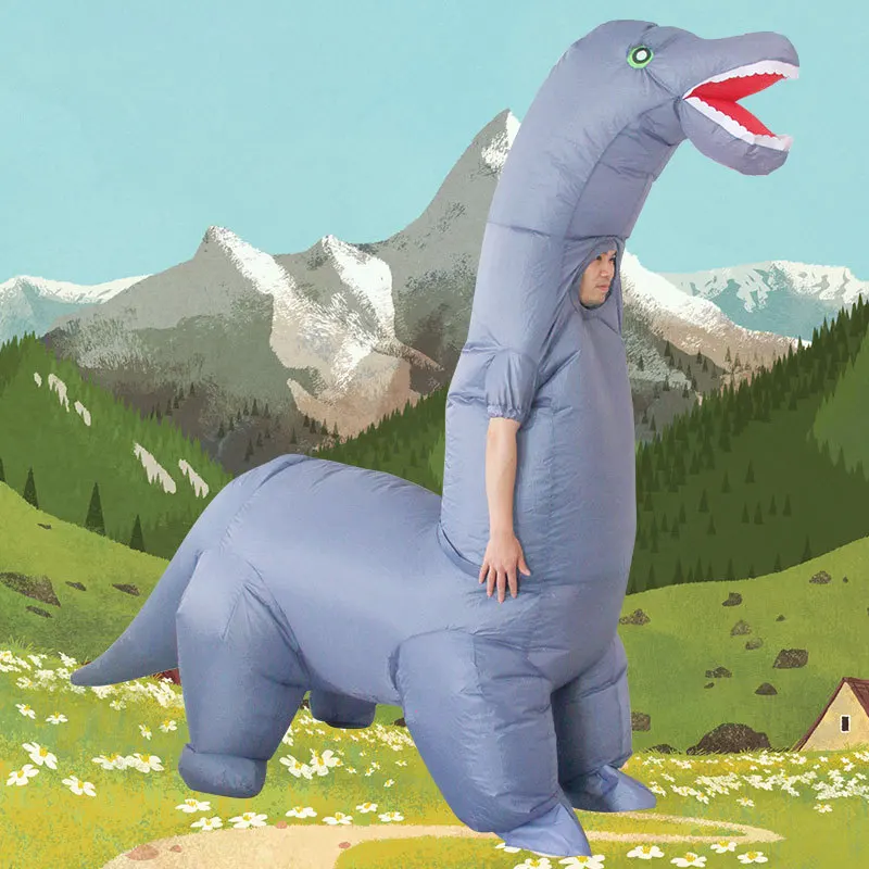 2024 baru kostum dinosaurus ti - Inflatable Dinosaur Costume Adult ulasan dan harga
