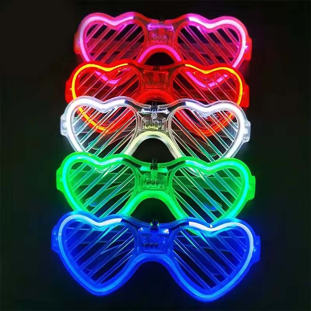 10/20/50 Buah Kacamata Menyala - Glow In The Dark Party Glasses ulasan dan harga