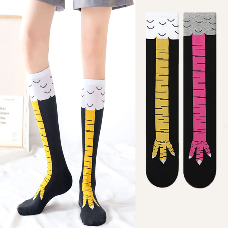Kaus Kaki Lucu Uniseks Kaus Ka - Funny Chicken Leg Socks ulasan dan harga