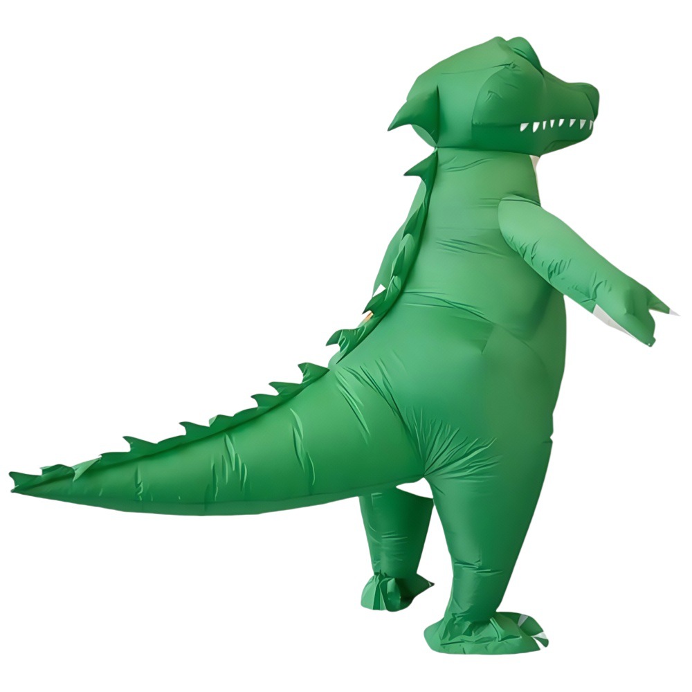 Kostum Dinosaurus Buaya Tiup C - Inflatable Dinosaur Costume Adult ulasan dan harga