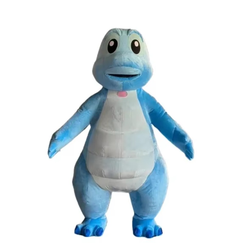 Kostum Maskot Dewasa Naga Biru - Inflatable Dinosaur Costume Adult ulasan dan harga