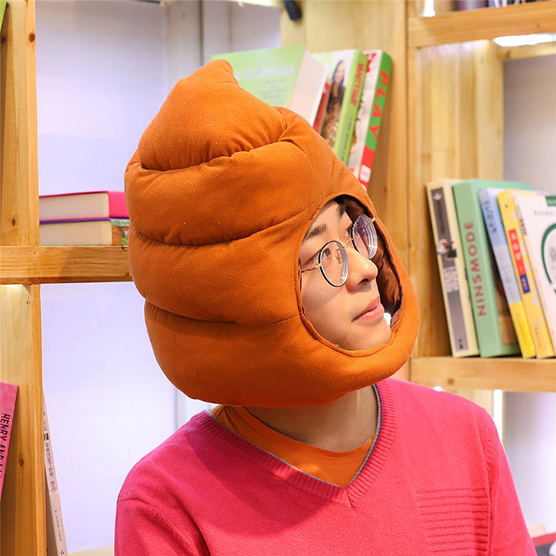 Topi Boneka Bentuk Kotoran Luc - Fake Poop Gag Gift ulasan dan harga