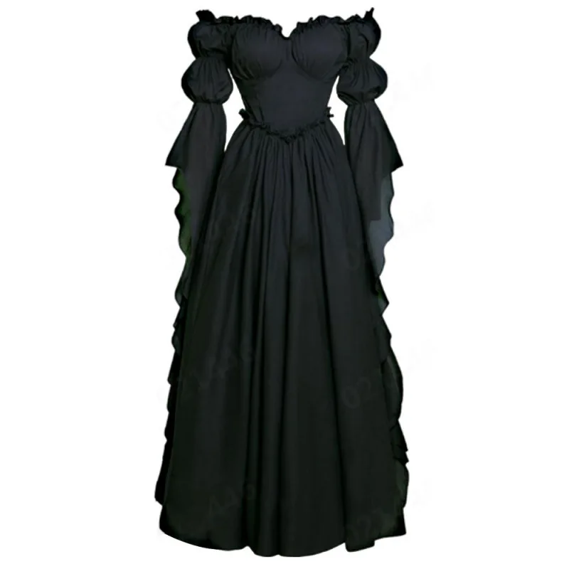 Gaun Wanita Abad Pertengahan G - Medieval Renaissance Dress Women ulasan dan harga