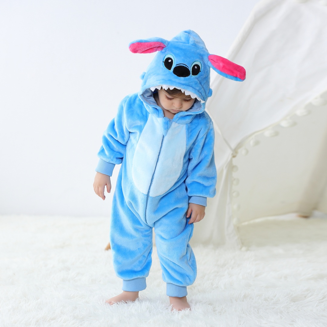 Romper Kartun Stitch Kigurumi  - Spiderman Jumpsuit Kids ulasan dan harga