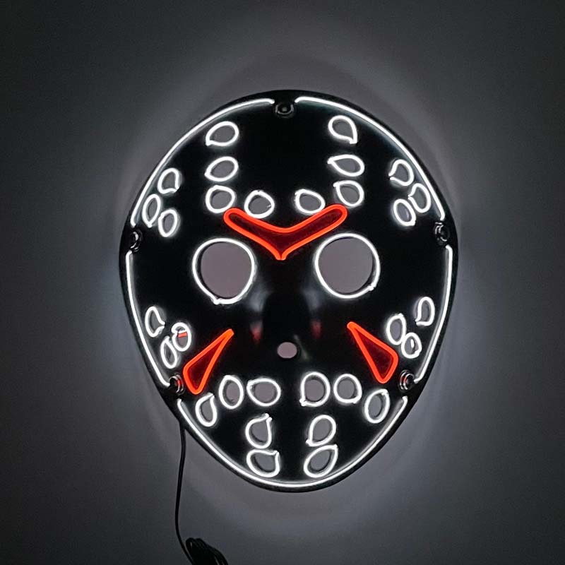 Masker Pembersih Menyala 2023  - Led Purge Mask Halloween ulasan dan harga