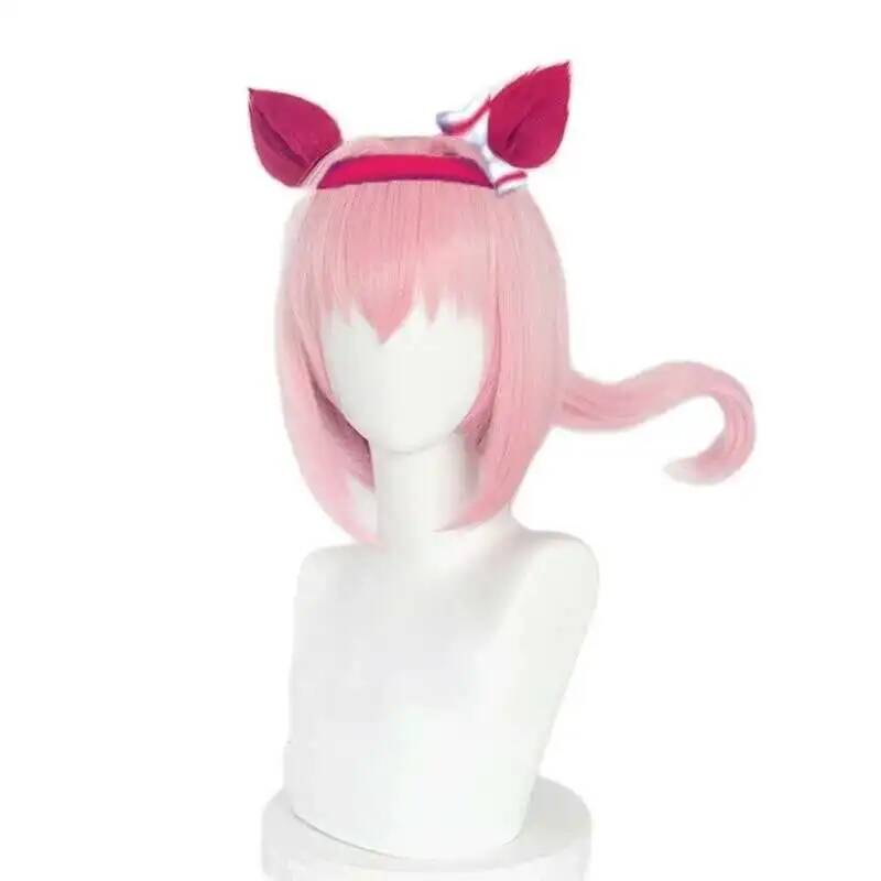 Wig Cosplay Uma Musume Haru Ur - Anime Cosplay Wig Heat Resistant ulasan dan harga