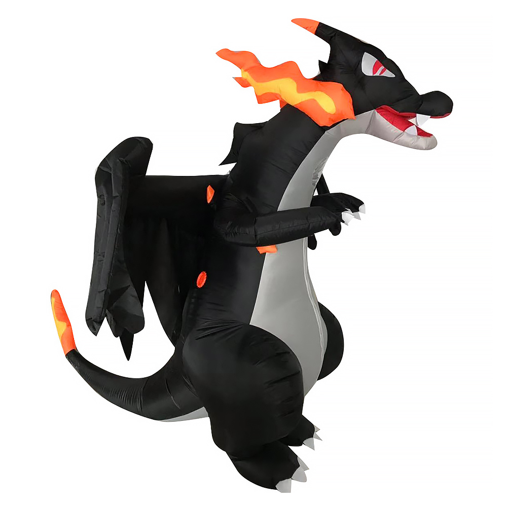 Kostum Cosplay Naga Pemadam Ke - Inflatable Dinosaur Costume Adult ulasan dan harga
