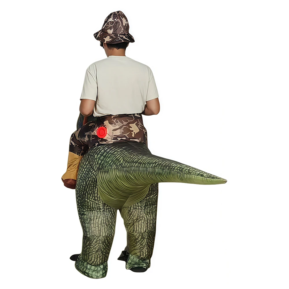 Kostum Cosplay Dinosaurus Dewa - Inflatable Dinosaur Costume Adult ulasan dan harga