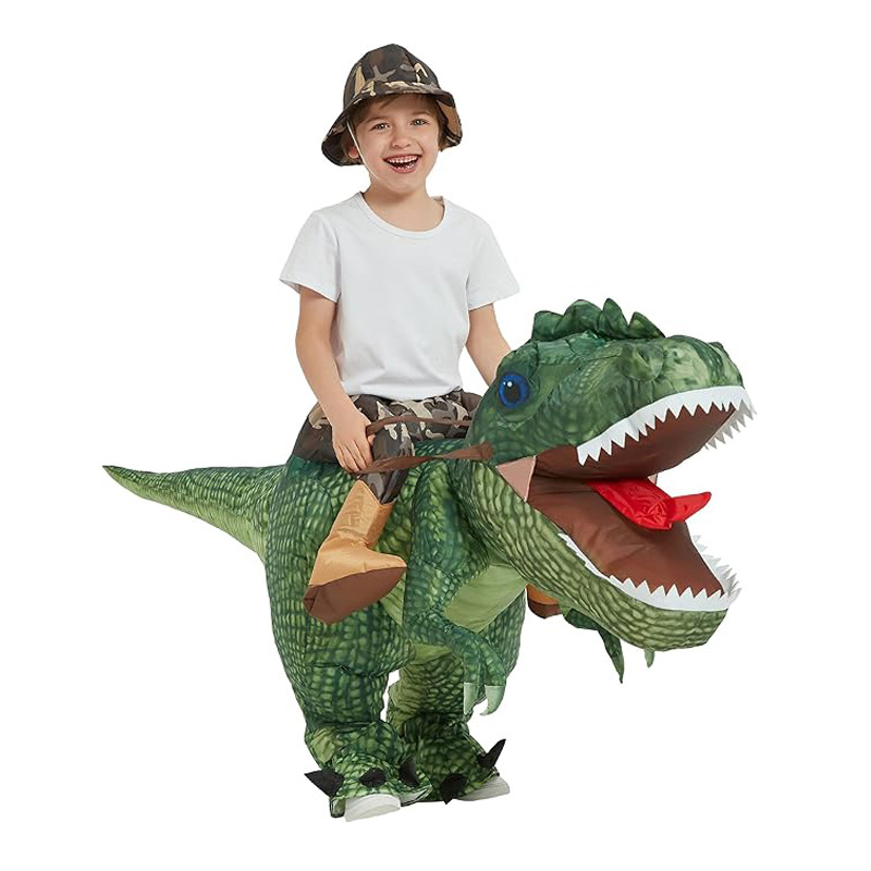 Kostum Tyrannosaurus rex tiup  - Inflatable Dinosaur Costume Adult ulasan dan harga