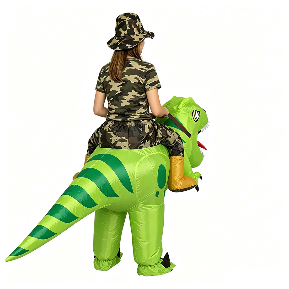 Kostum Dinosaurus T-Rex Tiup u - Inflatable Dinosaur Costume Adult ulasan dan harga