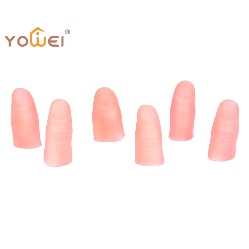 3Pcs/set Terbaru Ujung Jari Pa - Thumb Tip Magic Trick Set ulasan dan harga